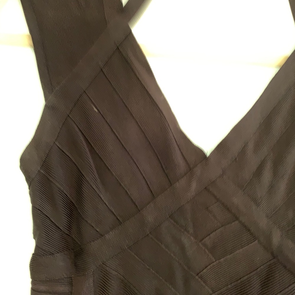 Herve Leger black bandage dress - Picture 3 of 7